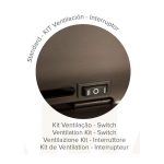 Bellido 100 Double Sided Built-in Fireplace - Image 5