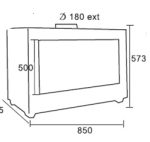 Insert 14 kW (top or rear outlet) - Image 2
