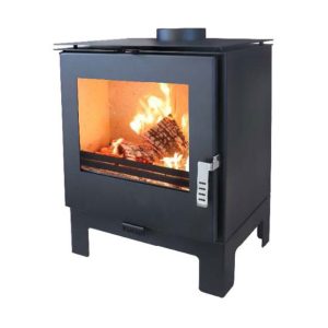 Euro Kara Legs 9-12kW Freestanding Fireplace
