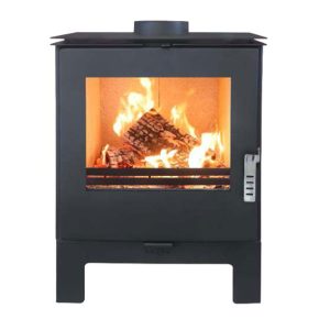 Euro Rheia L 8-10kW Freestanding Fireplace