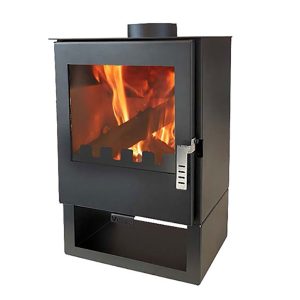 Euro Verso 3 5-9kW Freestanding Fireplace