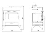 Ray Max G - Freestanding Fireplace - Image 2