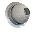 SM Round Roof Flashing (SILICONE) 75-160mm Base: 236mm (YS33)