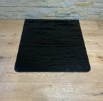 10mm Glass Baseplate - Radius Edge (750 x 670mm) Black