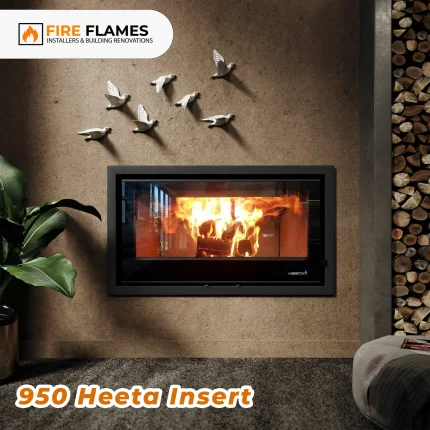950 Heeta Insert Fireplace | 13kw – Max 16kw