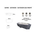 SAFire – Asteroid Firepit - Image 3