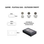 SAFire – Plateau Gas Firepit - Image 2