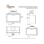 Northern Flame 1000 Stainless Steel Wood Braai