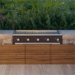 Northern Flame 1150mm 5-Burner Gas Insert / Tabletop Braai