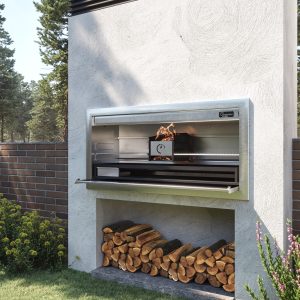 Northern Flame 1500 Stainless Steel Wood Braai
