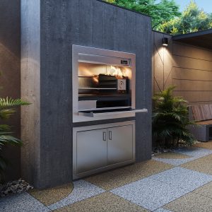 Northern Flame 800 Stainless Steel Wood Braai