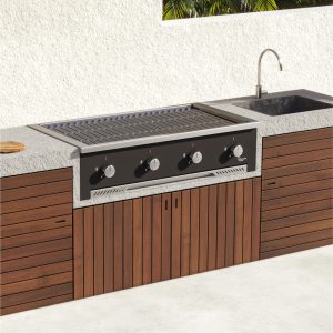 Northern Flame 970mm 4-Burner Gas Insert / Tabletop Braai