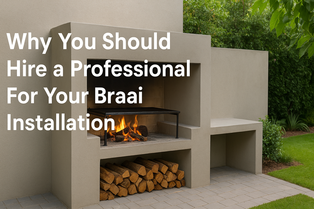 Why You Should Hire a Professional For Your Braai Installation.