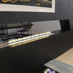 Chad-O-Chef - Flameline drop in fireplace