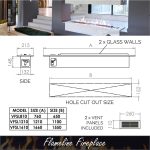 Chad-O-Chef - Flameline drop in fireplace