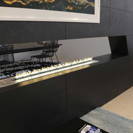 Chad-O-Chef - Flameline drop in fireplace