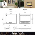 Chad-O-Chef - Hanging gas fireplace