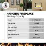 Chad-O-Chef - Hanging gas fireplace