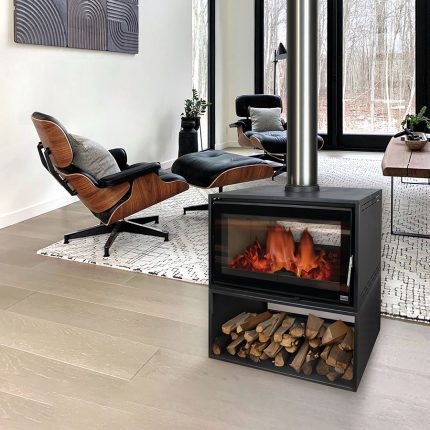 Northern Flame Kenna 82 Double-sided Freestanding