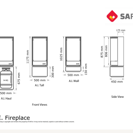 SAFire - A.I Wall mount