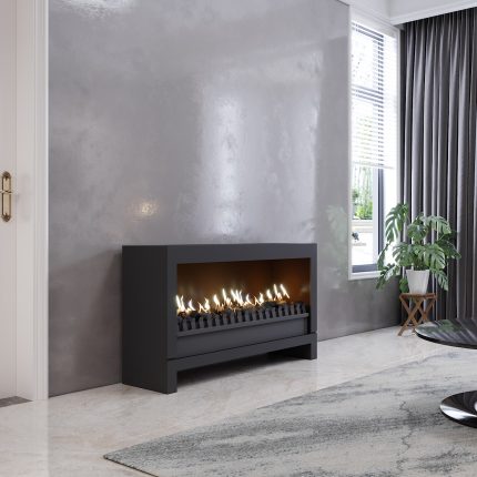 SAFire – Baiona Freestanding Gas Fireplace