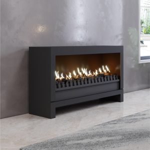 SAFire – Baiona Freestanding Gas Fireplace