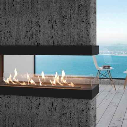 SAFire – Canto Three Built-in Gas Fireplace