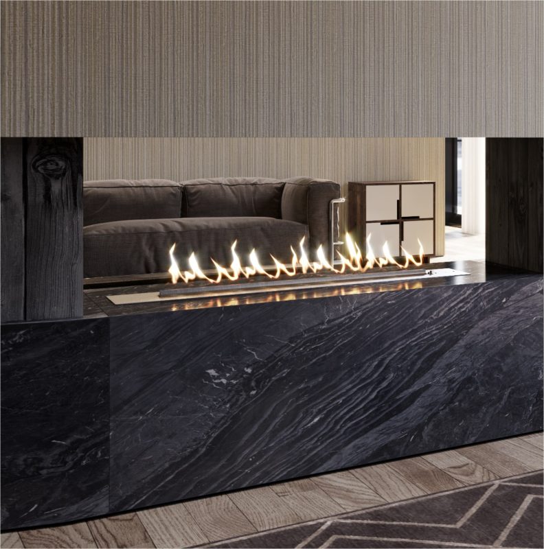 SAFire – Drop-in Cleanburn Gas Burner SS