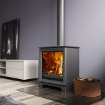 SAfire Heeta 600 Timberbox Log Base Wood Fireplace