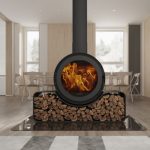 SAfire Heeta Pureview 70 Wood Fireplace