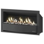 SAFire – Minet Built-in Gas Fireplace
