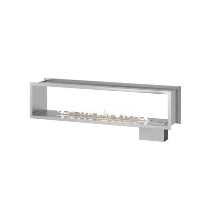 SAFire – See Through Linear Built-in Gas Fireplace SS