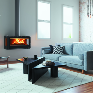 Carbel - RA-100 with Termatek 15KW Built-in Fireplace
