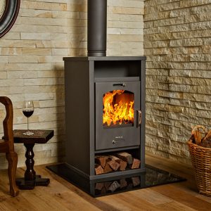 Hydrofire Deluxe B 7kW (5-10kW) Freestanding Fireplace