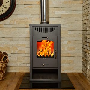 Hydrofire Deluxe E 12kW-16kW Freestanding Fireplace