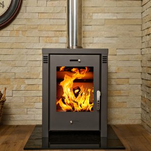 Hydrofire Verona L 9kW-12kw Freestanding Fireplace