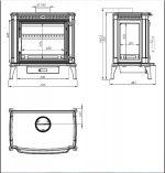 Nordflam - Brema side glass