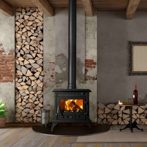 Sentinel 943 Grande 14KW Freestanding Fireplace