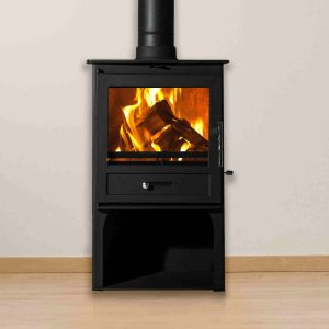 Sentinel Ottawa Compact with Log Stand 6KW Freestanding Fireplace