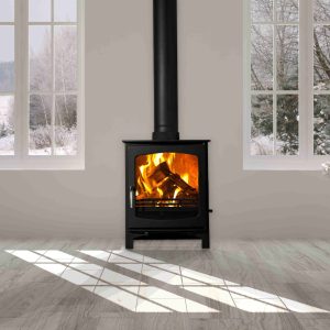 Sentinel Ottawa Curve 10KW Freestanding Fireplace