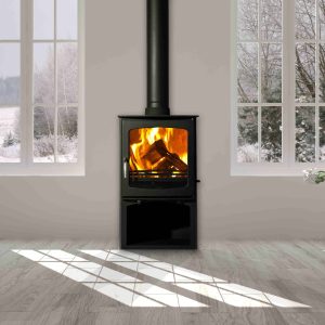 Sentinel Ottawa Curve 10KW Freestanding Fireplace