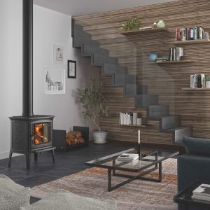 Hergom Craftsbury 7-11kw Freestanding Fireplace
