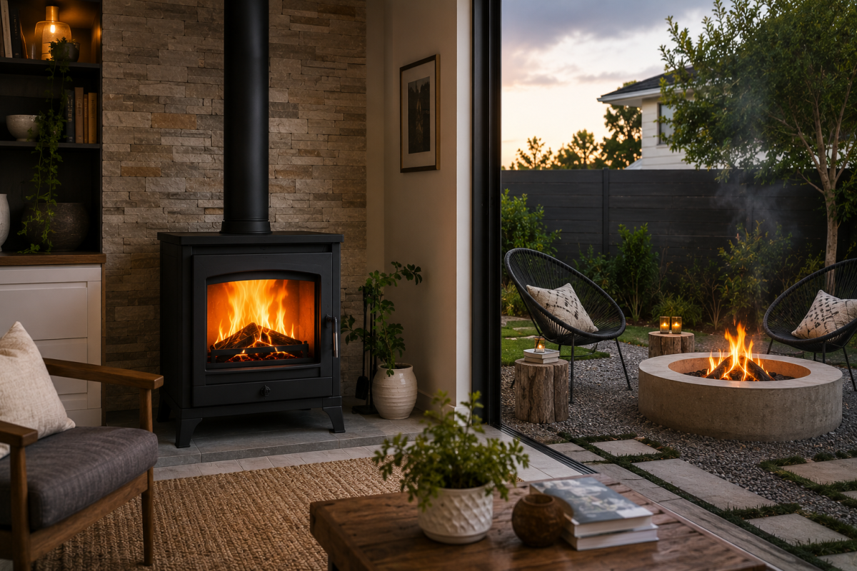 Why a Fireplace Inside Your Home Is Different from an Outdoor One