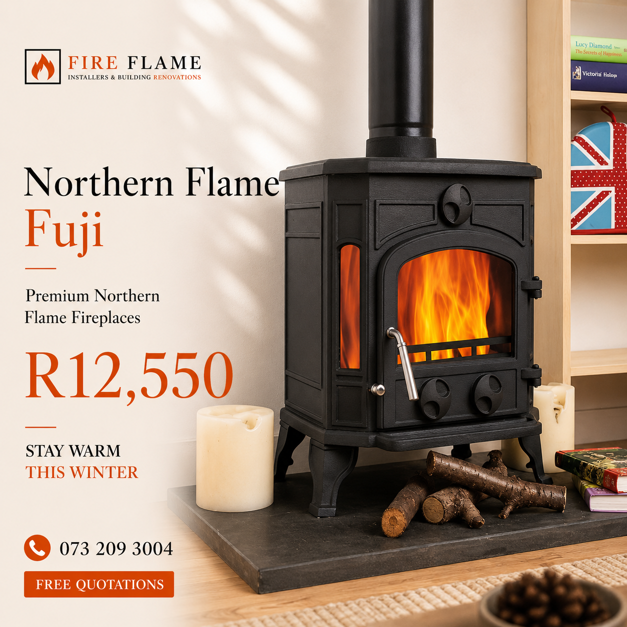 Bio Fire Place — Modern Ventless Indoor Bioethanol Fireplace For South African Homes