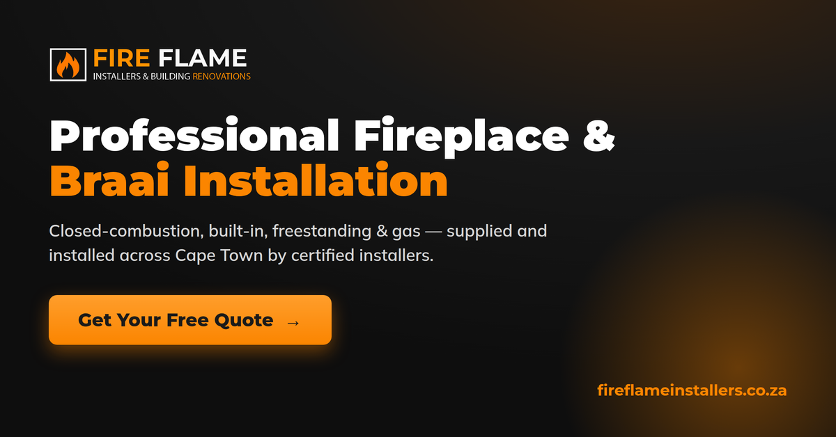Get a free combustion wood stove installation quote from Fire Flame Installers