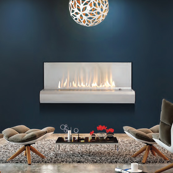 Infiniti Symphony Wall-mounted Gas Fireplace