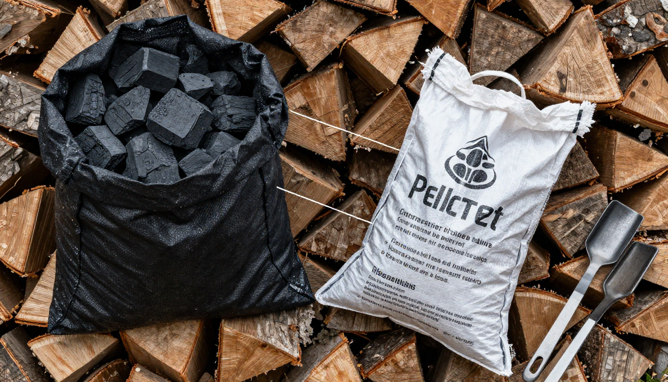 Choosing the Right Fuel: Firewood vs Charcoal vs Pellets for Your Braai