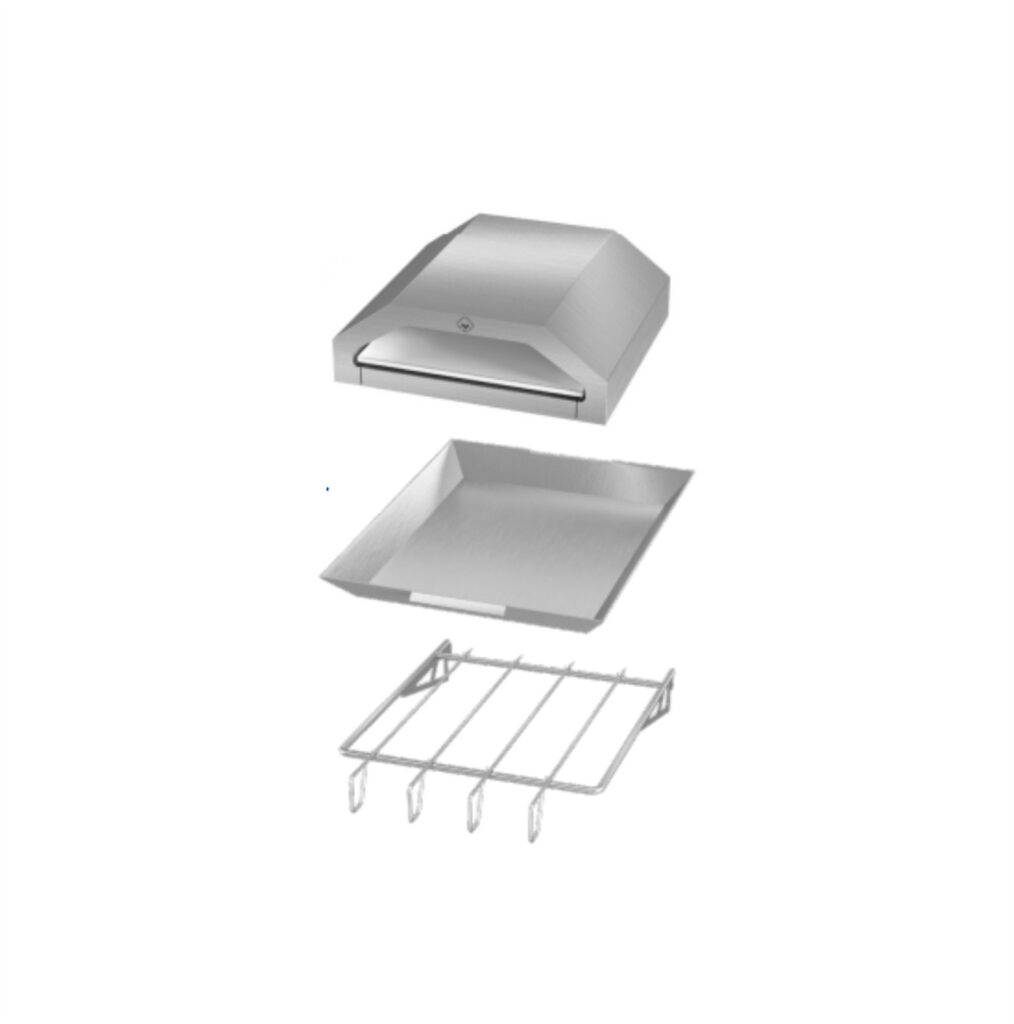 SAFire Modi Pizza Dome, Steak Pan & Skewer Set