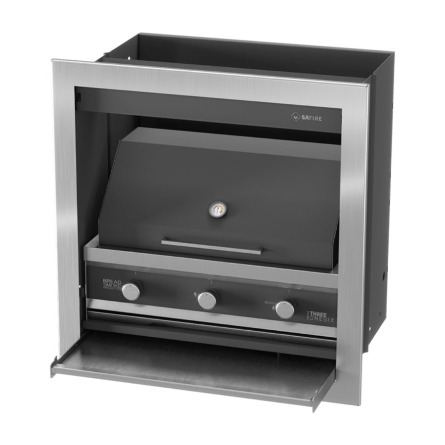 SAFire Pyro Built-in Gas Braai
