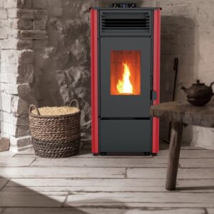 True Fire Pyro Pellet Heater (Red)